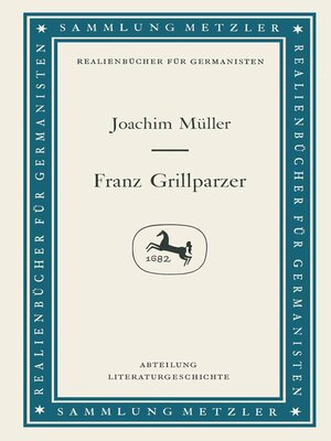 cover image of Franz Grillparzer